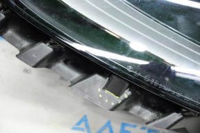 Headlight front left Tesla Model 3 21- matrix with mount scratches broken latch
