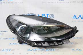 Headlight front right Tesla Model 3 21- matrix with mount, broken mount
