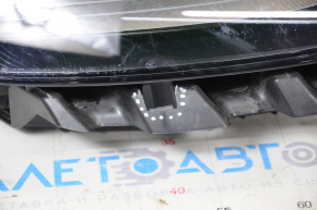 Headlight front right Tesla Model 3 21- matrix with mount, broken mount