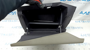Glove box, glove compartment Ford C-max MK2 13-18 beige, scratches, crack in the mount