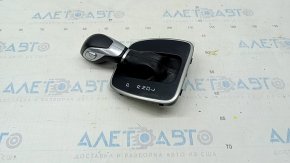 Gear knob with shifter cover Ford C-max MK2 13-18 leather black, worn