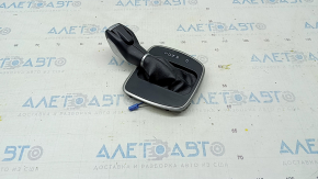 Gear knob with shifter cover Ford C-max MK2 13-18 leather black, worn