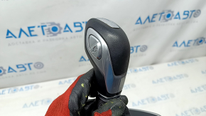 Gear knob with shifter cover Ford C-max MK2 13-18 leather black, worn