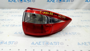 Outer wing lamp right Ford C-max MK2 13-16 pre-restoration, chips, missing mount