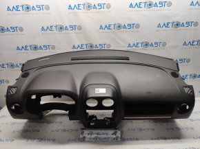 Torpedo front panel without AIRBAG Jeep Compass 11-16 black, scratches, broken clip on the overlay