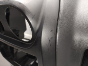 Torpedo front panel without AIRBAG Jeep Compass 11-16 black, scratches, broken clip on the overlay