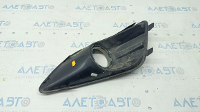 Front right fog light frame Ford C-max MK2 13-18 usa with chrome ring, sand