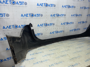 Rear bumper bare Hyundai Santa FE Sport 13-16 pre-rest upper, graphite, scratches