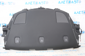 Tesla Model 3 18 rear shelf - black, without speakers, type 1