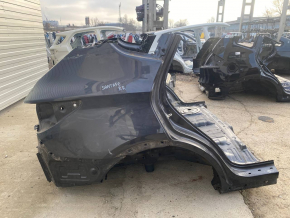 Quarter wing rear right Hyundai Santa FE Sport 13-18 on the body, graphite