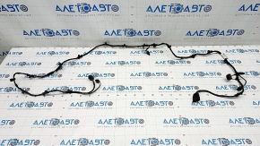 Wiring of the front bumper Audi Q7 16-19 for parking sensors and radar cruise