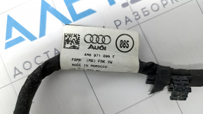 Wiring of the front bumper Audi Q7 16-19 for parking sensors and radar cruise