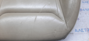 Driver's seat Tesla Model S 12-15 pre-rest, type 1, without airbag, electric, beige leather, heated, electrics not working, scratches, leather swelled, no motor