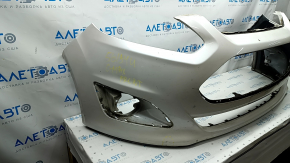 Front bumper bare Ford C-max MK2 13-18 usa white, pressed, scratches, breakage of the fastener