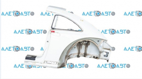 Quarter wing rear left VW Beetle 12-19 white LB9A dents