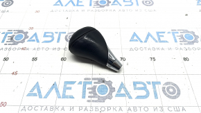 Gear knob Lexus RX350 RX450h 10-15 leather with chrome, worn leather, chrome is worn