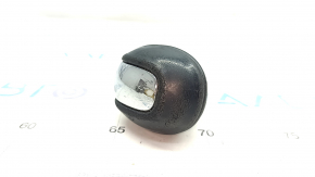 Gear knob Lexus RX350 RX450h 10-15 leather with chrome, worn leather, chrome is worn