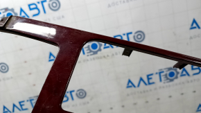Center console trim Lexus GS300 GS350 GS430 GS450h 06-07 mahogany scratches, abrasions