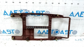Lexus GS300 GS350 GS430 GS450h 06-07 center console trim brown wood scratches