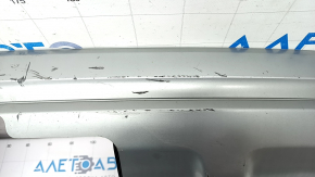 Rear bumper lip Audi Q7 16-19 for towbar, silver, scratches, broken mount