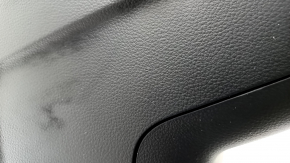 Central console armrest and cup holders Audi Q7 16- brown, broken, scratches