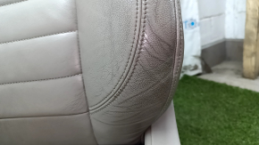 Driver's seat Ford C-max MK2 13-18 with airbag, electric, heated, beige leather, cracks in leather