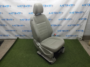 Passenger seat Ford C-max MK2 13-18 with airbag, mechanical, heated, leather beige