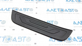 Door sill trim rear left outer Kia Sorento 10-15 black, worn