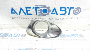 Fog light frame right Lexus RX350 RX450h 13-15 rest, sand, crack