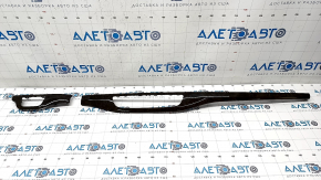 Front panel inserts lower Audi Q7 16 - wood, scratch