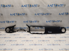 Set of front panel trims with glove compartment VW Beetle 12-19 carbon, scratches