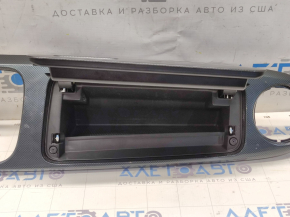 Set of front panel trims with glove compartment VW Beetle 12-19 carbon, scratches
