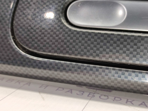 Set of front panel trims with glove compartment VW Beetle 12-19 carbon, scratches
