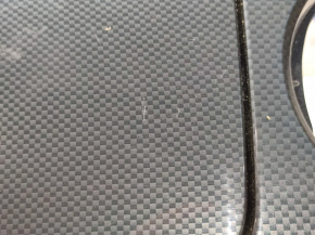Set of front panel trims with glove compartment VW Beetle 12-19 carbon, scratches