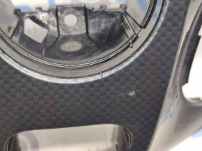 Set of front panel trims with glove compartment VW Beetle 12-19 carbon, scratches