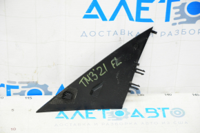 Mirror cover triangle outer front left Tesla Model 3 18- black gloss scratches