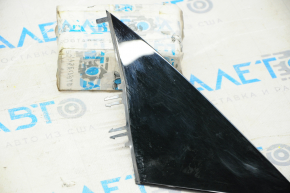 Mirror cover triangle outer front left Tesla Model 3 18- black gloss scratches