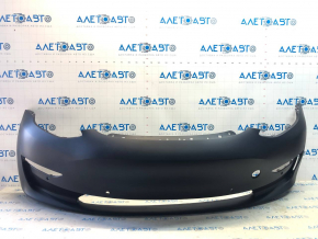 Front bumper bare Tesla Model 3 18 - for parking sensors broken guide