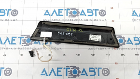 Door sill trim rear left outer Audi Q7 16- black with chrome, backlight, scratches