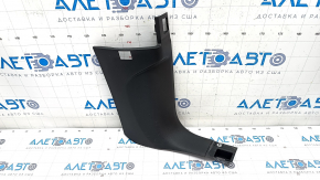 Front pillar trim right lower Audi Q7 16- black, scratches