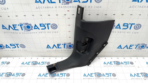 Front pillar trim left lower Audi Q7 16- black, scratches