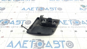 Front bumper plug with chrome right Lexus RX350 RX450h 13-15 rest, sand on chrome, scratches