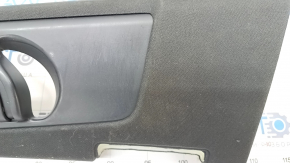 Center pillar trim belt left Audi Q7 16- black, for dry cleaning