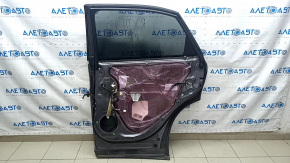 Door assembly rear right Lexus RX450h 10-15 hybrid, graphite 1H9, scratches on handle