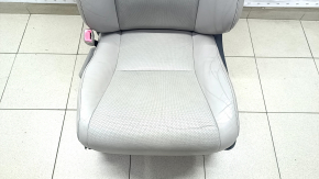 Driver's seat Lexus RX350 RX450h 10-15 with airbag, electric, leather, gray, heating, ventilation, cracks in leather