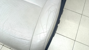Driver's seat Lexus RX350 RX450h 10-15 with airbag, electric, leather, gray, heating, ventilation, cracks in leather