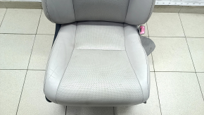 Passenger seat Lexus RX350 RX450h 10-15 with airbag, electric, leather, gray, heating, ventilation, cracks in leather