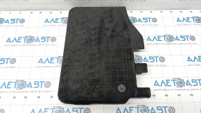 Front right floor covering trim (battery cover) Audi Q7 16-19 black, came unglued