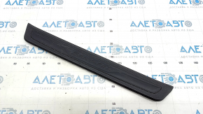 Door sill trim front left outer Hyundai Santa FE Sport 13-18 black, worn
