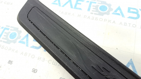 Door sill trim front left outer Hyundai Santa FE Sport 13-18 black, worn